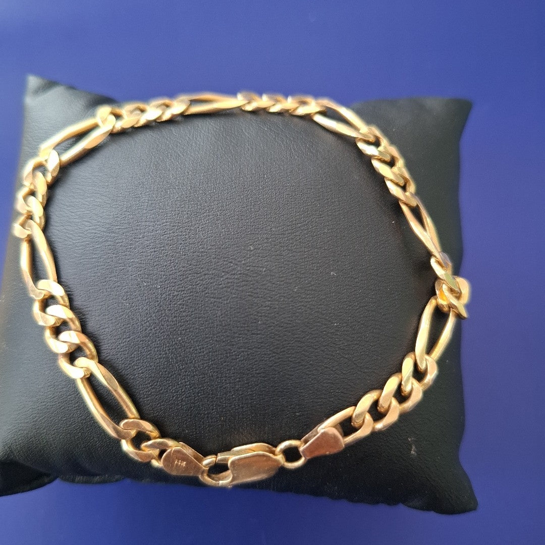 PULSERA ORO 14 K 12.4 GRMS (SEMINUEVO)