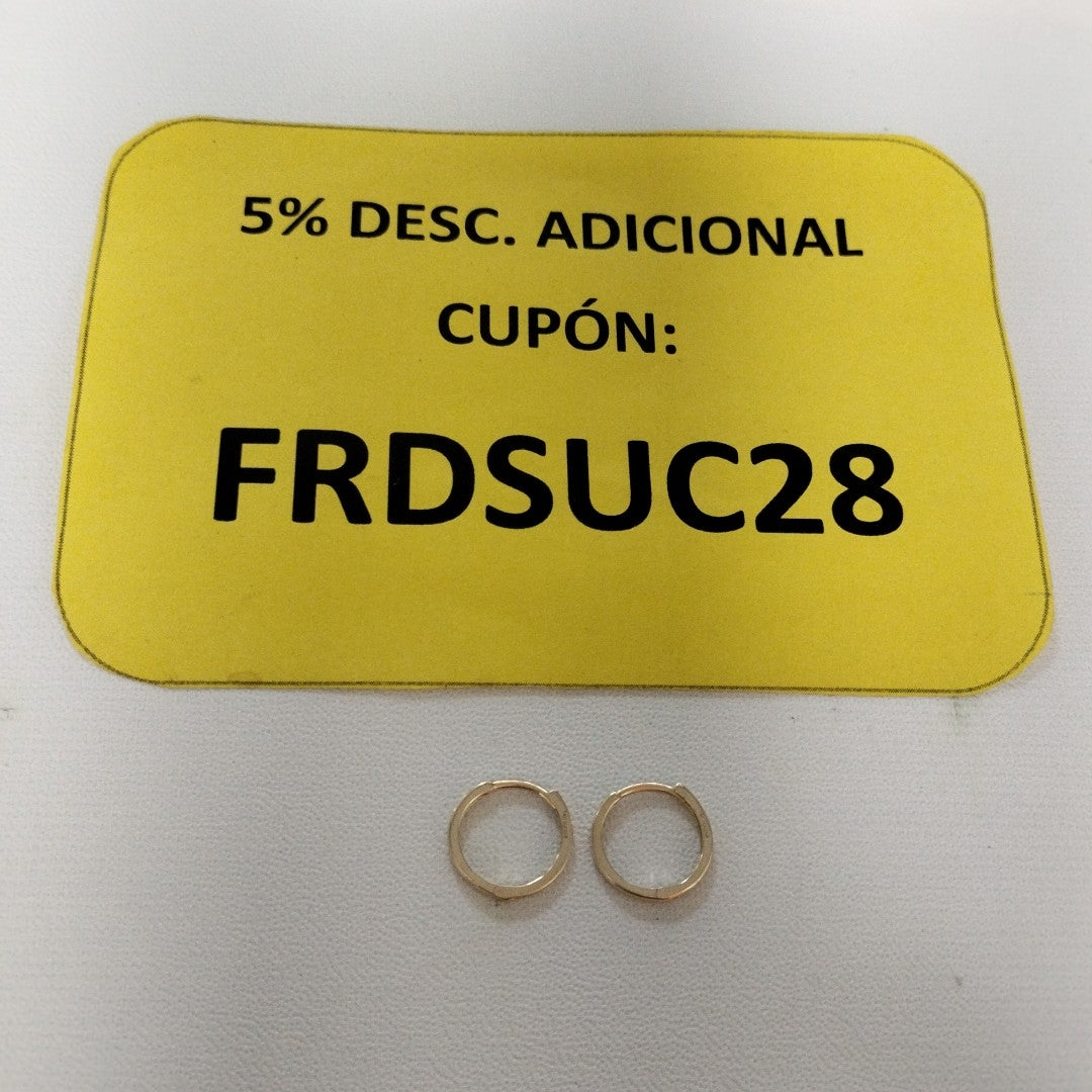 HUGGIES ORO 14K 0.9 (NUEVO)