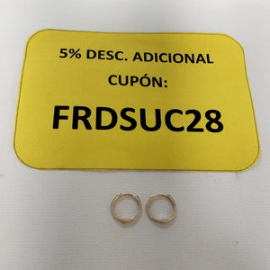 HUGGIES ORO 14K 0.9 (NUEVO)