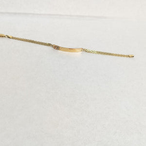 ESCLAVA ORO 14 K 4.6 GRMS (SEMINUEVO)