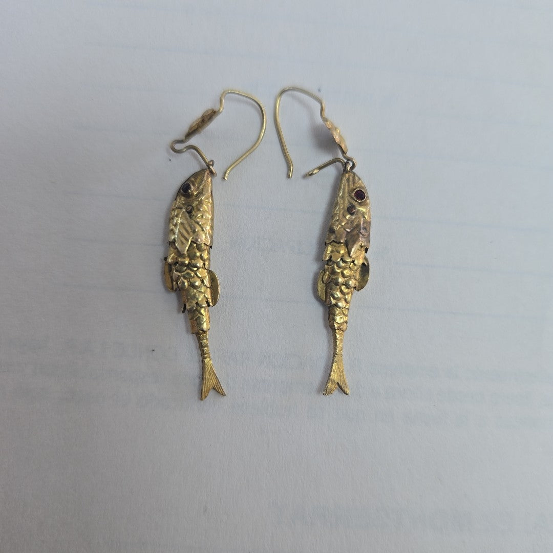 ARETES PAR ORO 10 K 1,70 GRMS (SEMINUEVO)