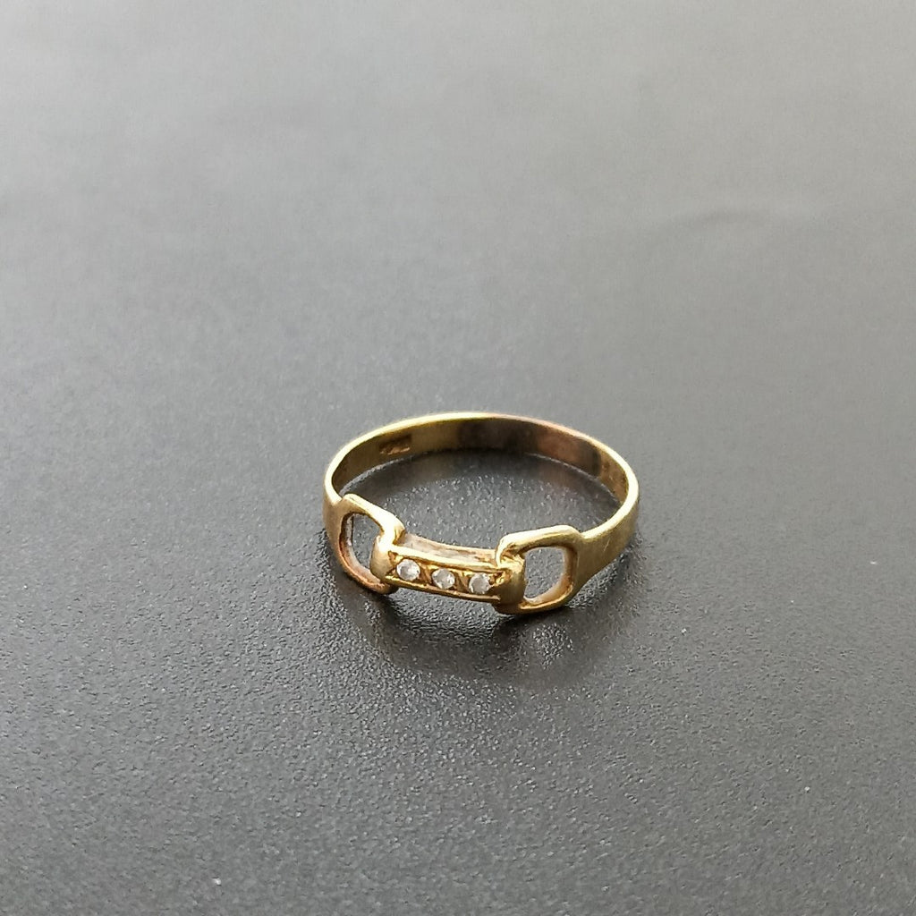 ANILLO ORO 14 K 1,30 GRMS (SEMINUEVO)
