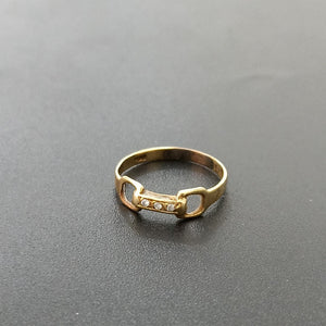ANILLO ORO 14 K 1,30 GRMS (SEMINUEVO)