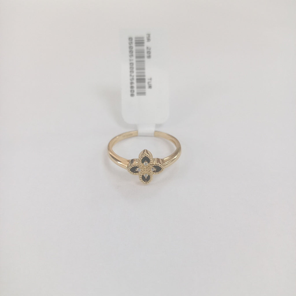 ANILLOS DAMA ORO 14K 2 (NUEVO)