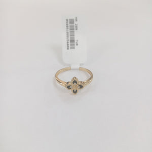 ANILLOS DAMA ORO 14K 2 (NUEVO)