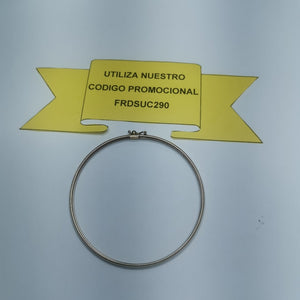 PULSERA RIGIDA ORO 14 K 4.3 GRMS (SEMINUEVO)