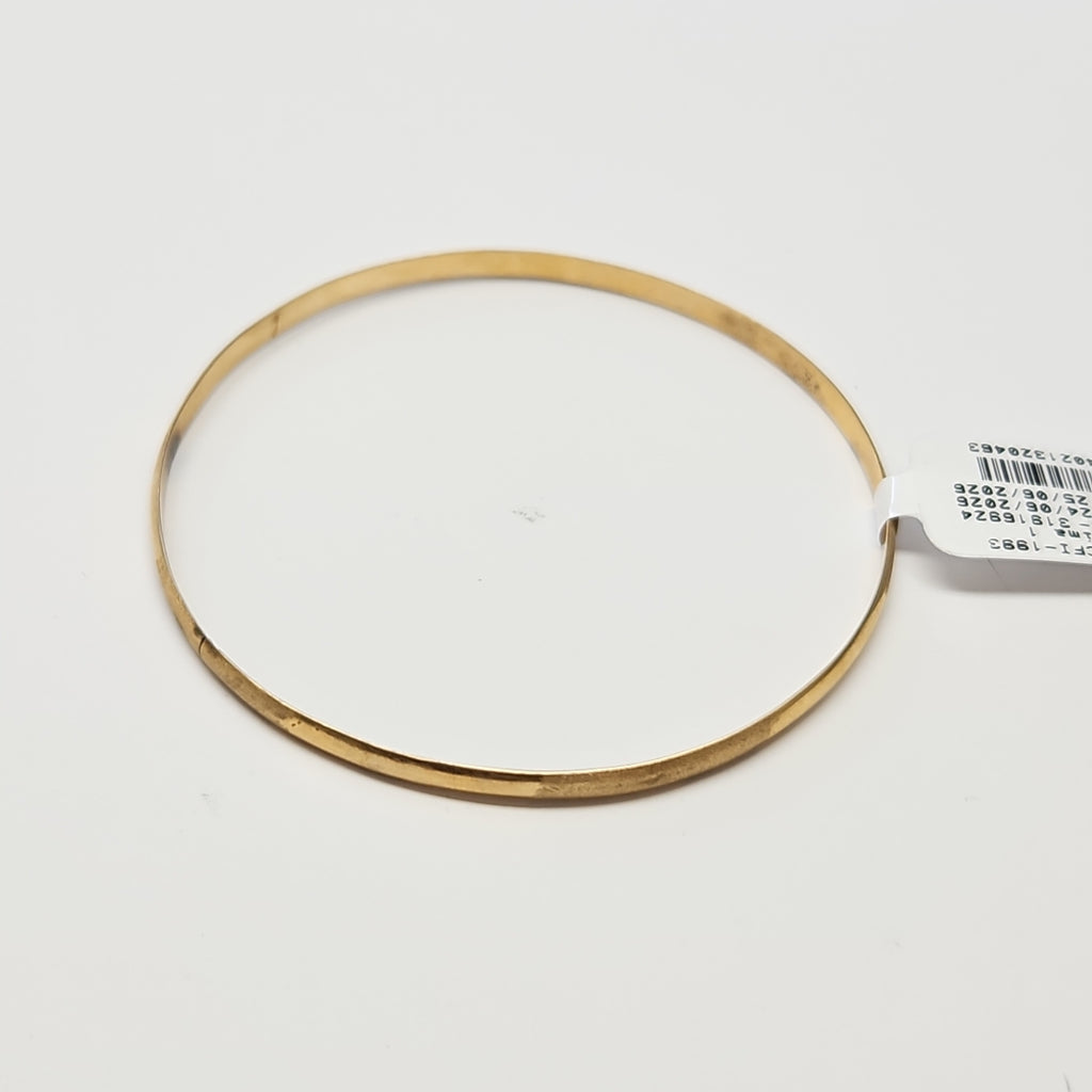 PULSERA RIGIDA ORO 14 K 6.3 GRMS (SEMINUEVO)