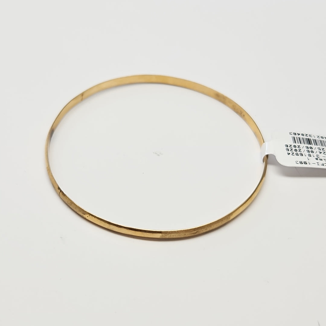 PULSERA RIGIDA ORO 14 K 6.3 GRMS (SEMINUEVO)