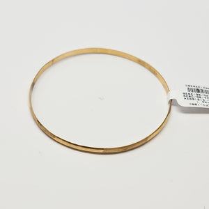 PULSERA RIGIDA ORO 14 K 6.3 GRMS (SEMINUEVO)