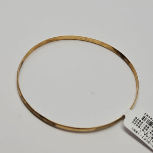 PULSERA RIGIDA ORO 14 K 6.4 GRMS (SEMINUEVO)