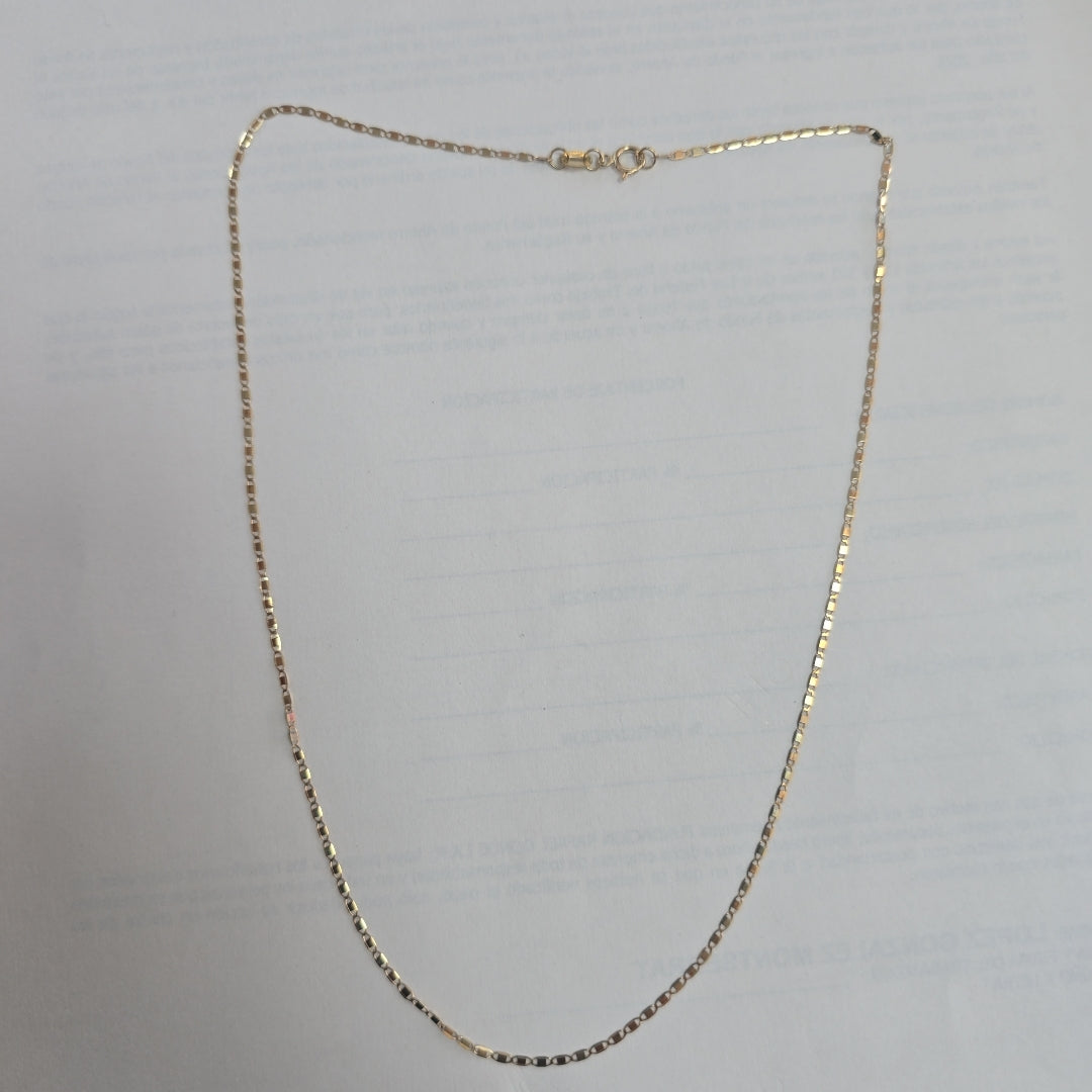 CADENA ORO 10 K 1.5 GRMS (SEMINUEVO)