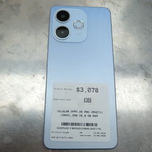 CELULAR OPPO A5 PRO CPH2711 (2025) 256 GB 8 GB RAM