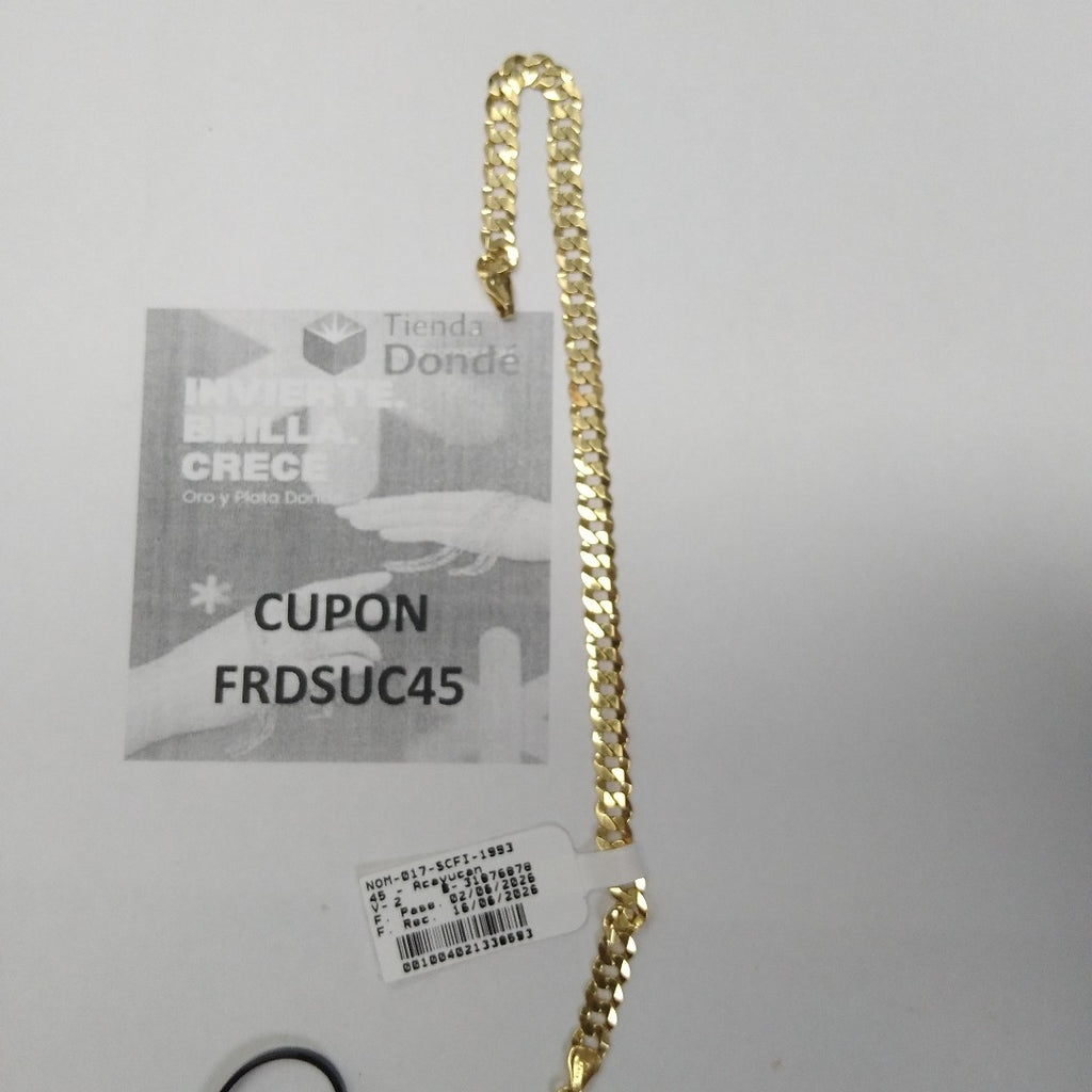 PULSERA ORO 14 K 6,50 GRMS (SEMINUEVO)