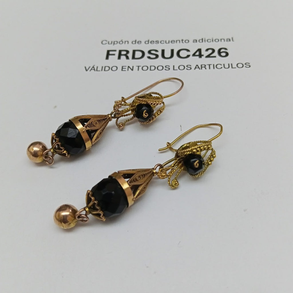 ARETES PAR ORO 8 K 7.9 GRMS (SEMINUEVO)