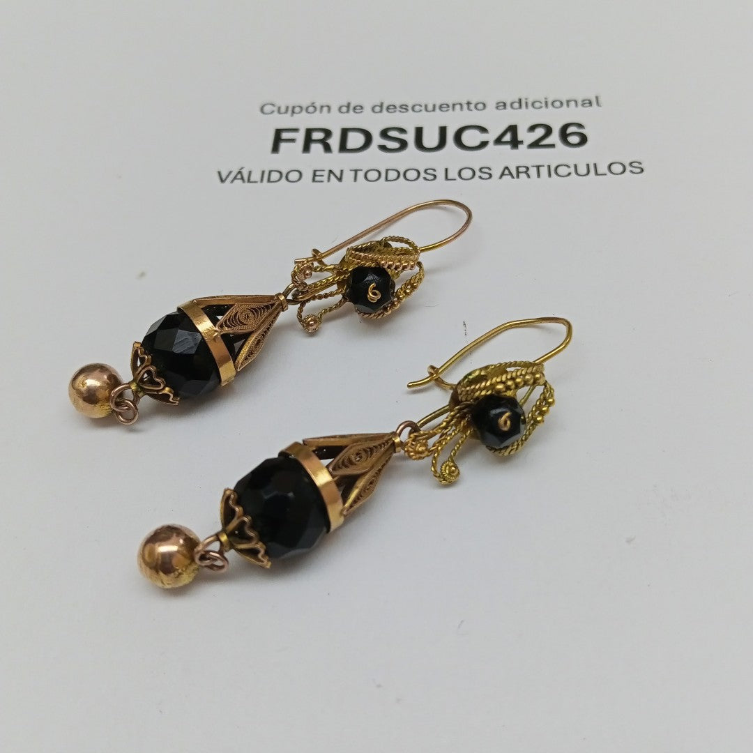 ARETES PAR ORO 8 K 7.9 GRMS (SEMINUEVO)