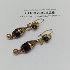 ARETES PAR ORO 8 K 7.9 GRMS (SEMINUEVO)