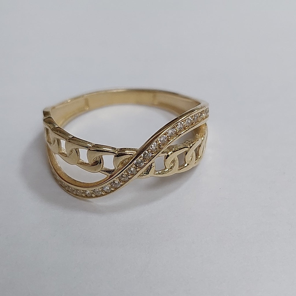 ANILLOS DAMA ORO 14K 2 (NUEVO)