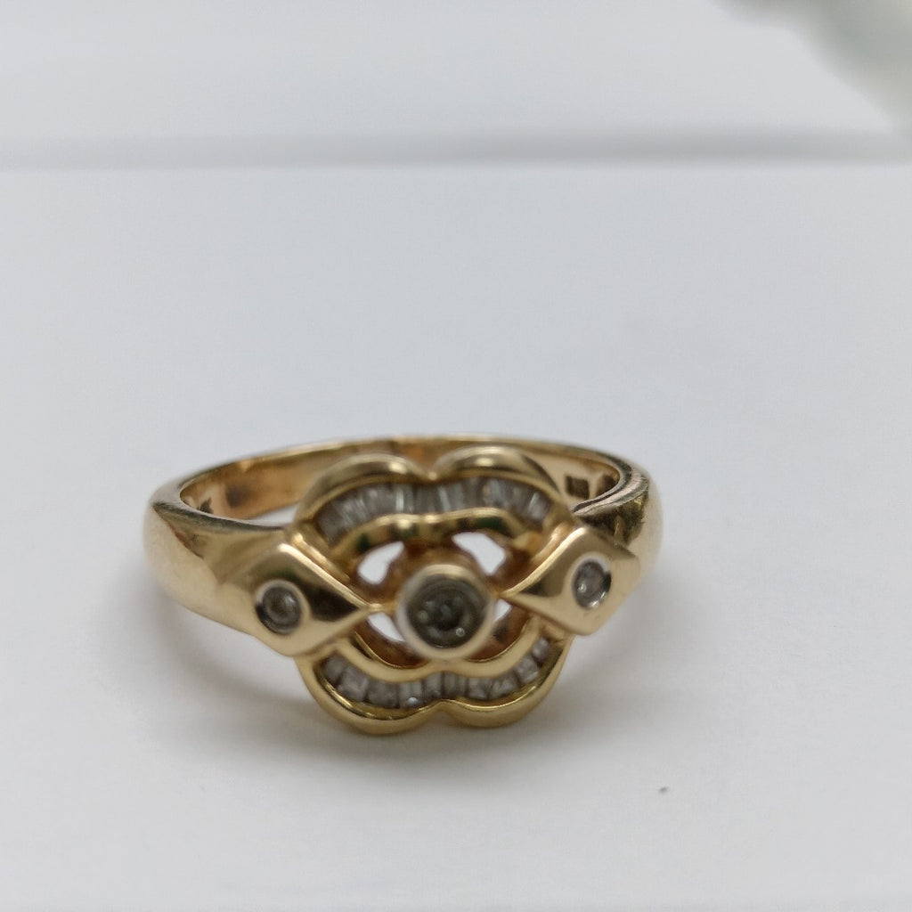 K1 4,10 GRMS 14 K ESPECIFICACIONES COMPLEMENTARIAS ANILLITO CON SNTETICO (SEMINUEVO)