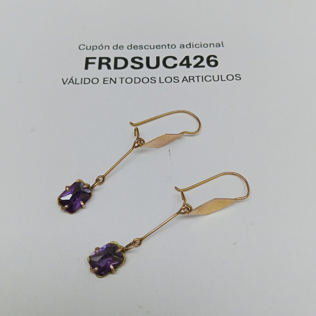 ARETES PAR ORO 10 K 2.5 GRMS (SEMINUEVO)