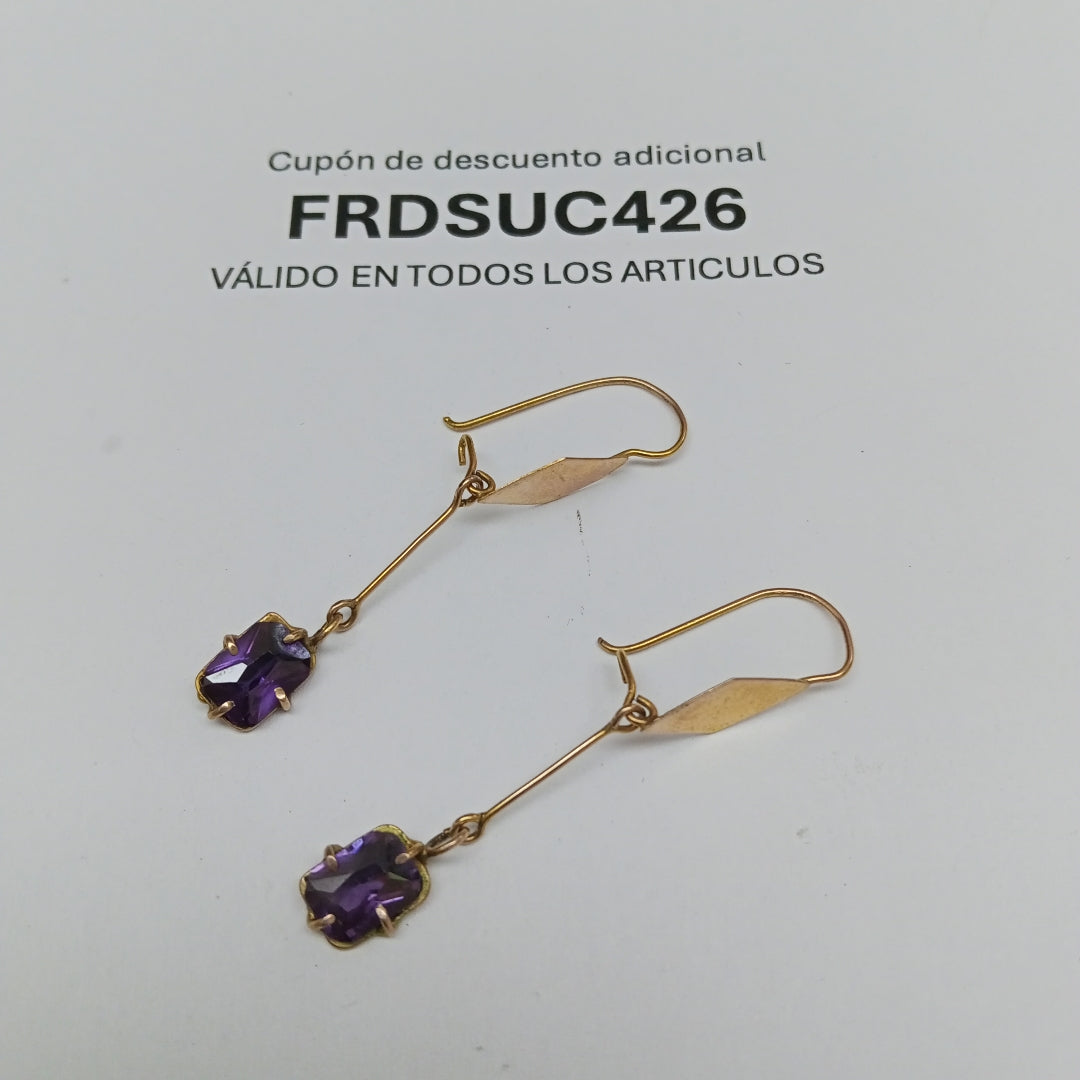 ARETES PAR ORO 10 K 2.5 GRMS (SEMINUEVO)