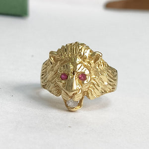 ANILLO ORO 14 K 6.4 GRMS (SEMINUEVO)