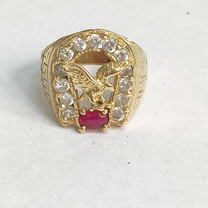 ANILLO ORO 14 K 8.9 GRMS (SEMINUEVO)