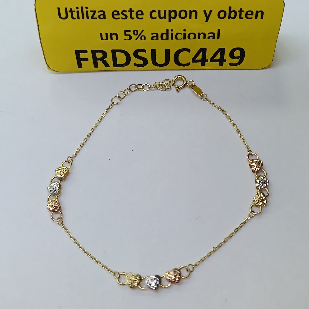 PULSERAS DAMA ORO 14K 1.6 (NUEVO)