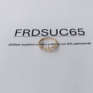 ANILLOS DAMA ORO 14K 1.5 (NUEVO)