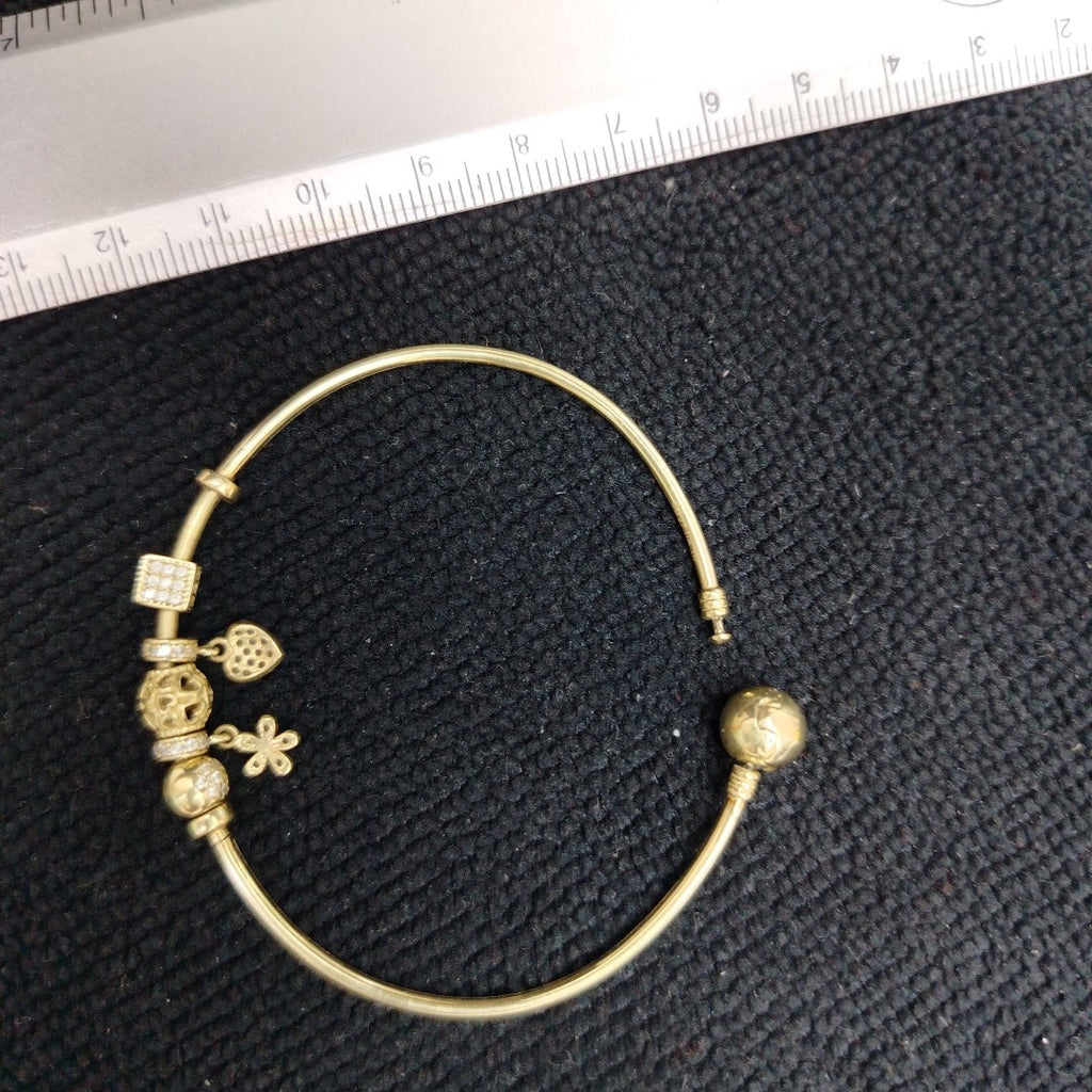 PULSERA RIGIDA ORO 10 K 5.9 GRMS (SEMINUEVO)