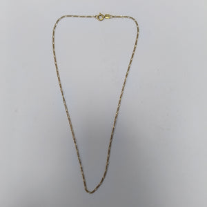 CADENA ORO 14 K 1.5 GRMS (SEMINUEVO)
