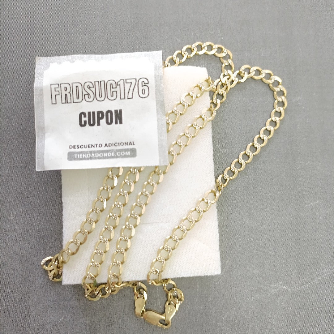 CADENA ORO 14 K 19.6 GRMS (SEMINUEVO)
