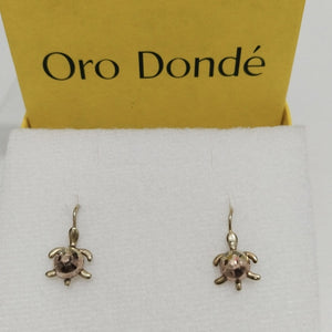 ARETES PAR ORO 14 K 1,30 GRMS (SEMINUEVO)