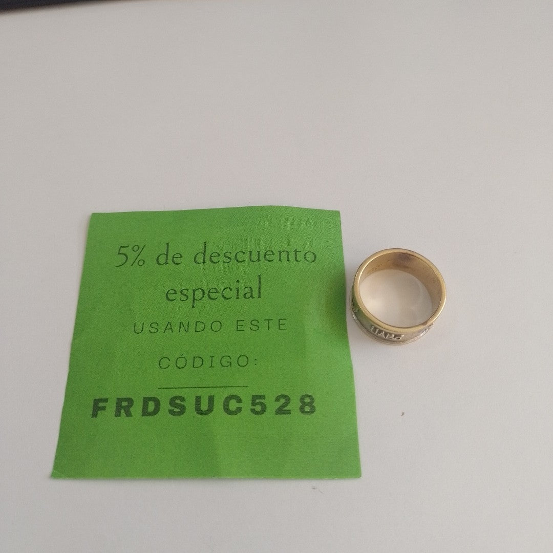 ANILLO ORO 10 K 9.9 GRMS (SEMINUEVO)