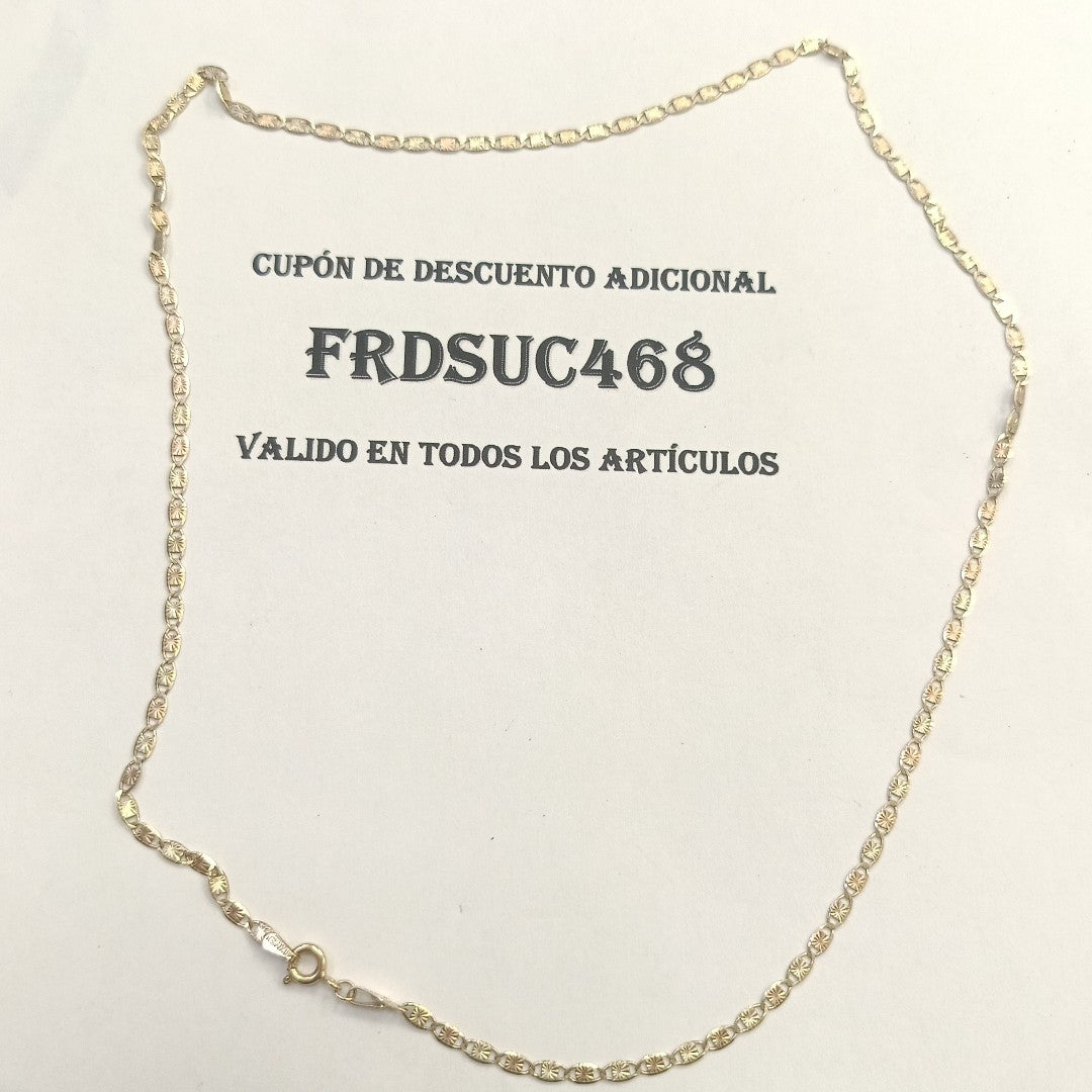 CADENA ORO 10 K 4.5 GRMS (SEMINUEVO)