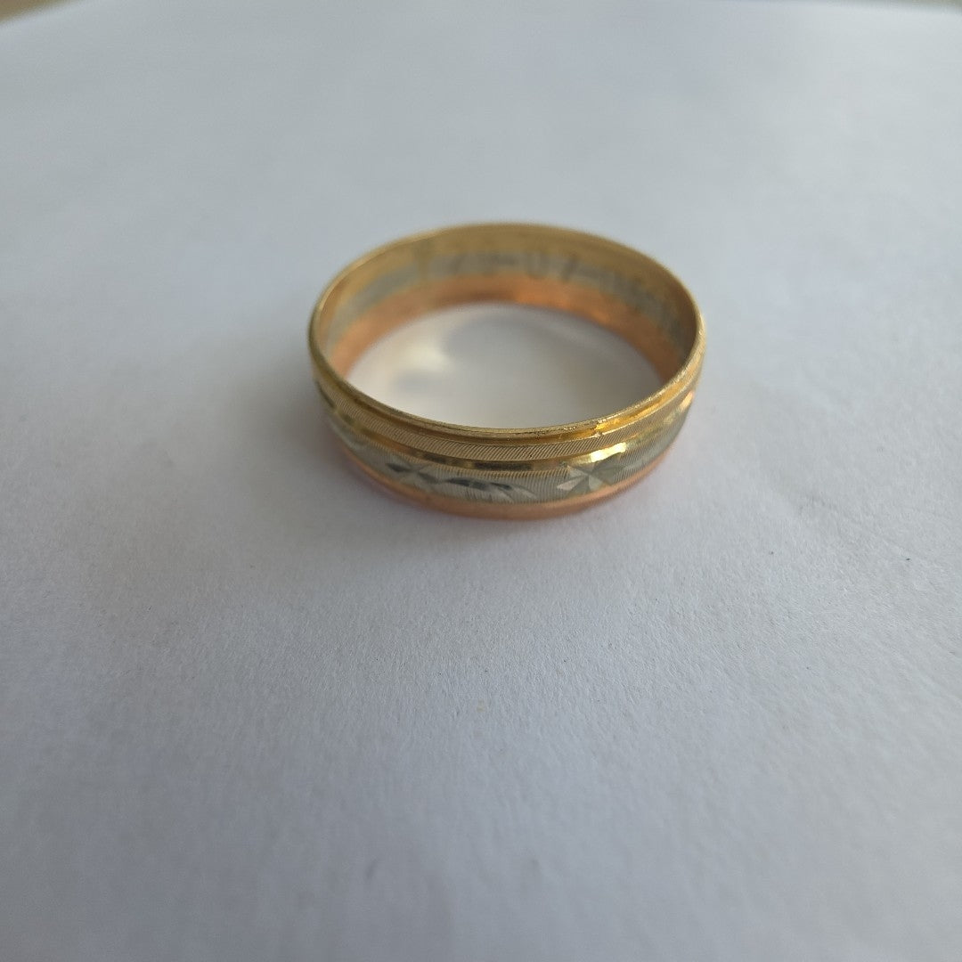 ARGOLLA ORO COMBINADO 10 K 2 GRMS (SEMINUEVO)