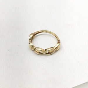 ANILLOS DAMA ORO 14K 1.6 (NUEVO)