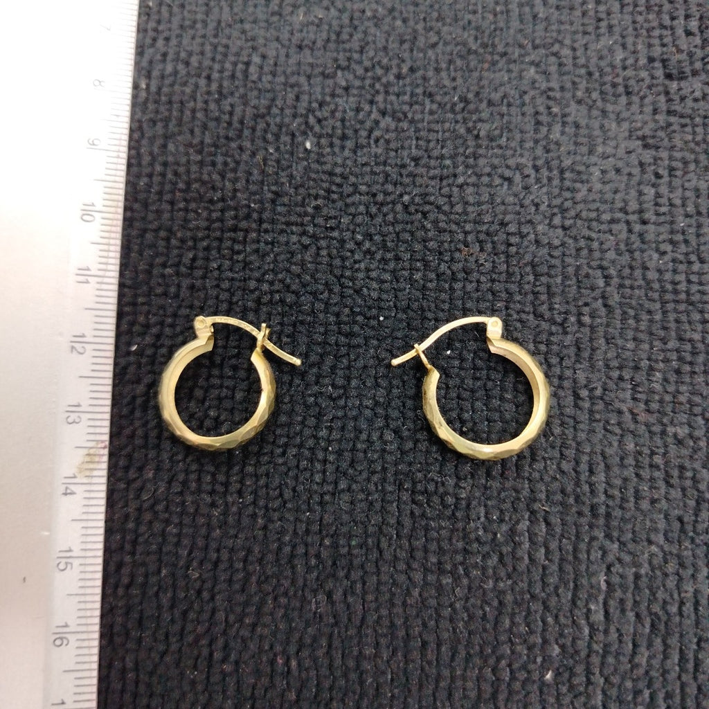 ARRACADAS PAR ORO 10 K 1.3 GRMS (SEMINUEVO)