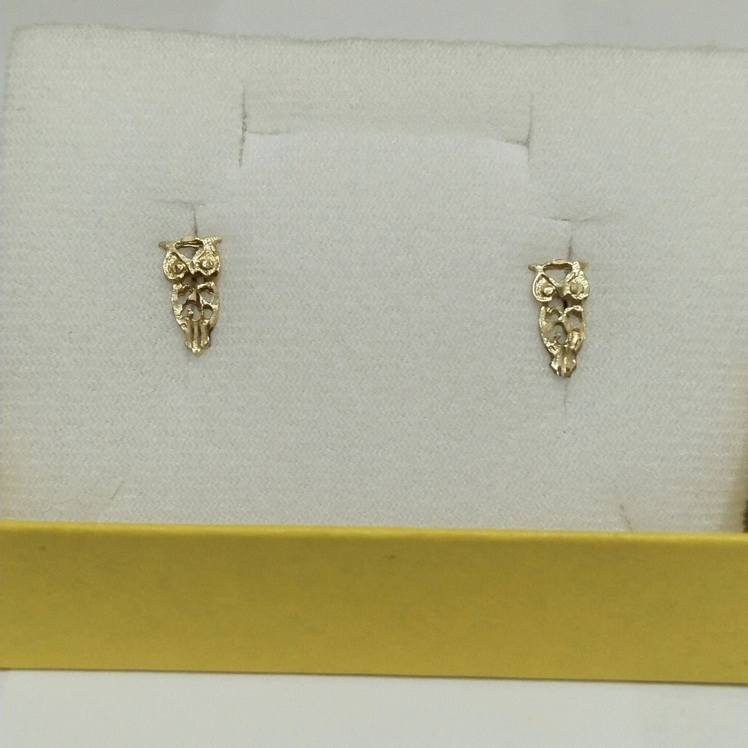 ARETES PAR ORO 14 K 1,00 GRMS (SEMINUEVO)