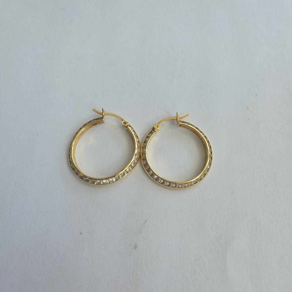 ARRACADAS PAR ORO 14 K 2.2 GRMS (SEMINUEVO)