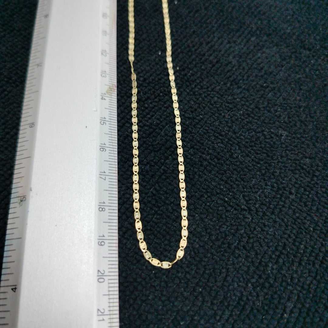 CADENA ORO COMBINADO 10 K 1.5 GRMS (SEMINUEVO)