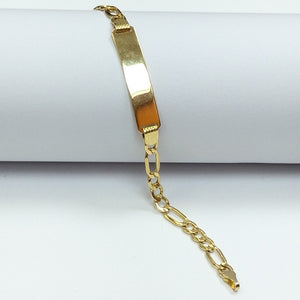 ESCLAVAS NIÑO ORO 14K 4 (NUEVO)