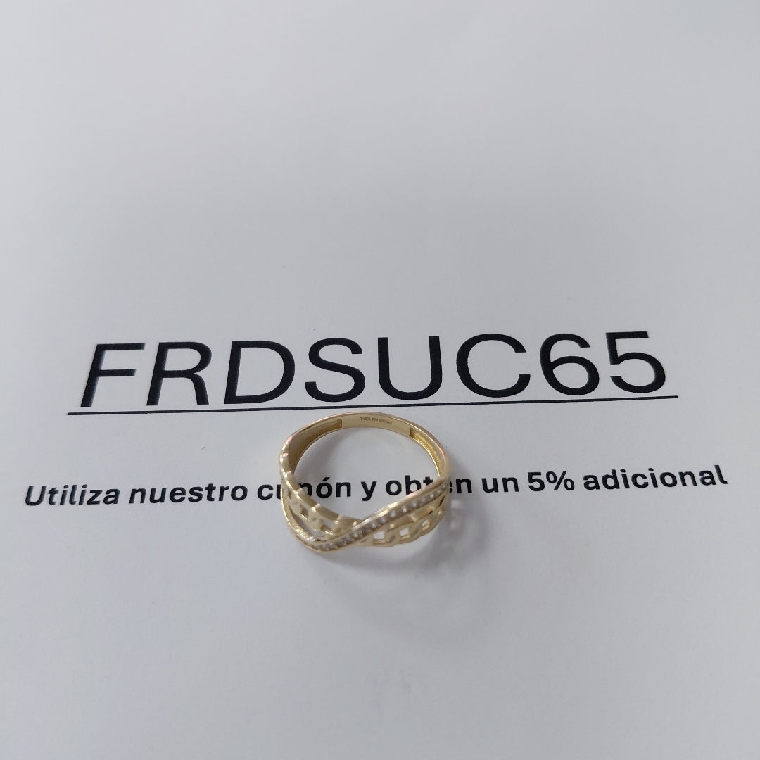 ANILLOS DAMA ORO 14K 2 (NUEVO)