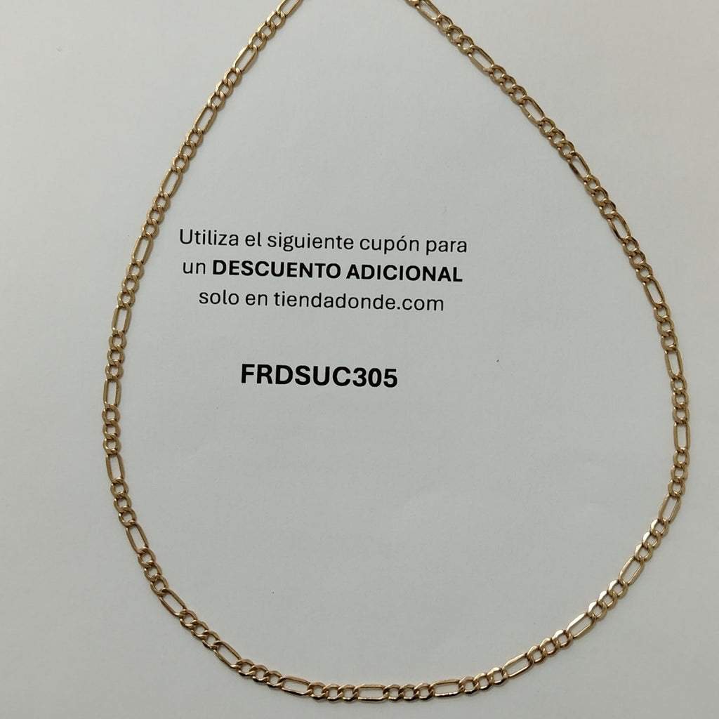 CADENA ORO 10 K 3,10 GRMS (SEMINUEVO)