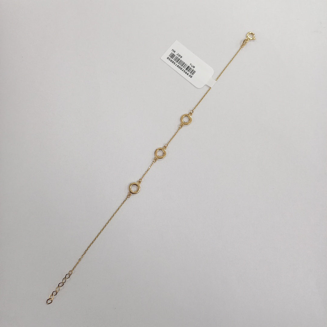 PULSERAS DAMA ORO 14K 1.3 (NUEVO)