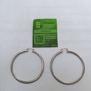 ARRACADAS PAR PLATA 7.3 GRMS (SEMINUEVO)