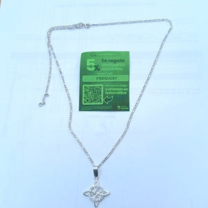 CADENA, DIJE PLATA 5.2 GRMS (SEMINUEVO)