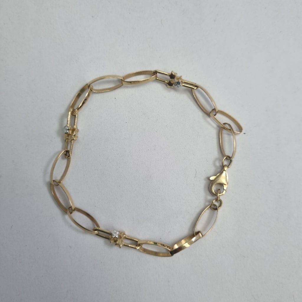 PULSERA ORO 14 K 4.8 GRMS (SEMINUEVO)