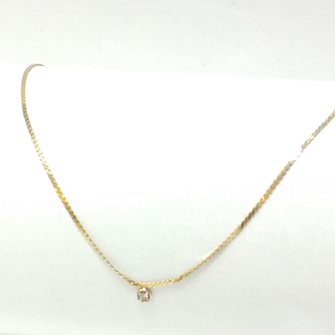 GARGANTILLA ORO 14 K 1,70 GRMS (SEMINUEVO)