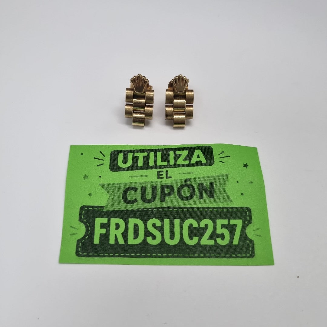 BROQUELES PAR ORO 14 K 5.3 GRMS (SEMINUEVO)