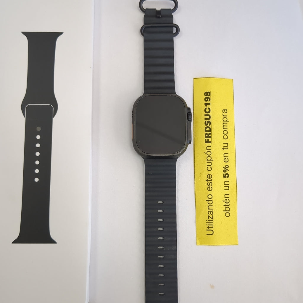 SMARTWATCH APPLE ULTRA 2 TITANIO A2987 49 MM GPS + CELULAR (SEMINUEVO)